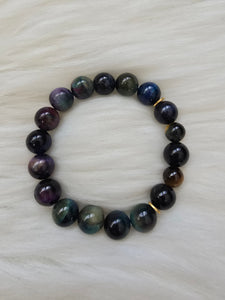 Rainbow Tiger Eye 10mm